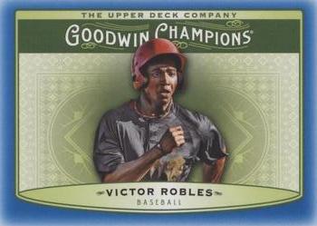 2019 Upper Deck Goodwin Champions - Royal Blue #99 Victor Robles Front