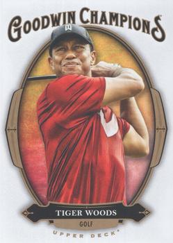 2020 Upper Deck Goodwin Champions #25 Tiger Woods Front