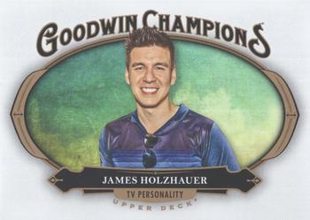 2020 Upper Deck Goodwin Champions #76 James Holzhauer Front