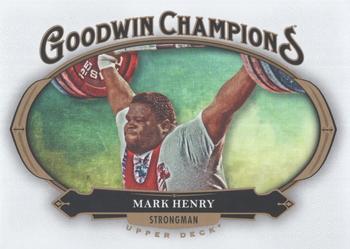 2020 Upper Deck Goodwin Champions #87 Mark Henry Front