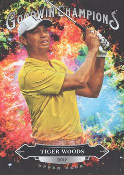 2020 Upper Deck Goodwin Champions #125 Tiger Woods Front