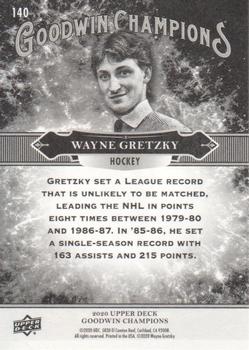 2020 Upper Deck Goodwin Champions #140 Wayne Gretzky Back