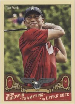 2020 Upper Deck Goodwin Champions #25 Tiger Woods Front