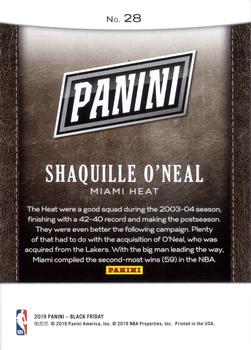 2019 Panini Black Friday - Swirlorama #28 Shaquille O'Neal Back