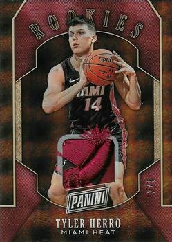2019 Panini Black Friday - Rookies and Prospects Relics HyperPlaid #RC12 Tyler Herro Front