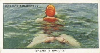 1931 Ogden's Swimming, Diving and Life-Saving #5 Breast Stroke (E) Front