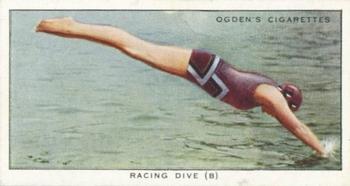 1931 Ogden's Swimming, Diving and Life-Saving #40 Racing Dive (B) Front