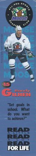 1996-97 Readers Club Winnipeg Pro Teams #NNO Randy Gilhen Front