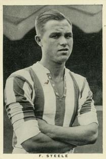1937 Wills's British Sporting Personalities #14 Freddie Steele Front