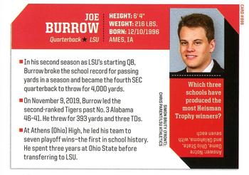 2020 Sports Illustrated for Kids #898 Joe Burrow Back