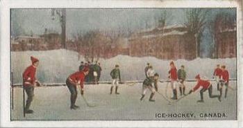 1930 B.A.T. Sports & Games In Many Lands #3 Ice Hockey, Canada Front