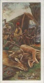 1930 B.A.T. Sports & Games In Many Lands #5 After the Hunt, East Africa Front