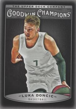 2019 Upper Deck Goodwin Champions - Photo Variations Black #30 Luka Doncic Front