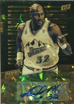 2019 Panini National Sports Convention VIP Party Exclusive - Private Signings #KM Karl Malone Front