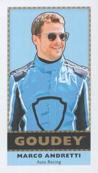 2018 Upper Deck Goodwin Champions - Goudey Minis Blank Back #NNO Marco Andretti Front