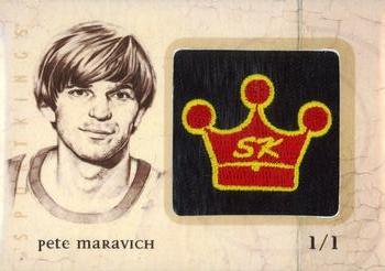 2009 Sportkings Series C - Logos #LC-16 Pete Maravich Front