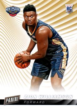 2019 Panini Cyber Monday - Rookies #RC1 Zion Williamson Front