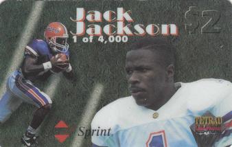 1995 Signature Rookies Tetrad - Auto Phonex $2 #61 Jack Jackson Front