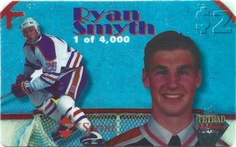 1995 Signature Rookies Tetrad - Auto Phonex $2 #42 Ryan Smyth Front