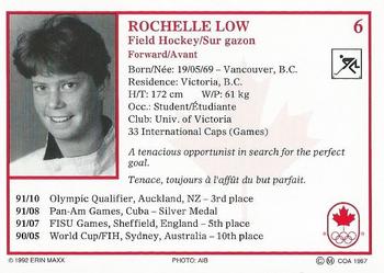 1992 Erin Maxx Summer Olympics Hopefuls #6 Rochelle Low Back