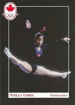 1992 Erin Maxx Summer Olympics Hopefuls #27 Stella Umeh Front