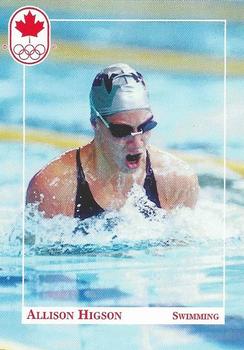 1992 Erin Maxx Summer Olympics Hopefuls #33 Allison Higson Front
