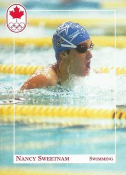 1992 Erin Maxx Summer Olympics Hopefuls #40 Nancy Sweetnam Front