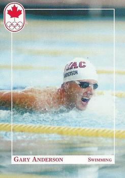 1992 Erin Maxx Summer Olympics Hopefuls #41 Gary Anderson Front
