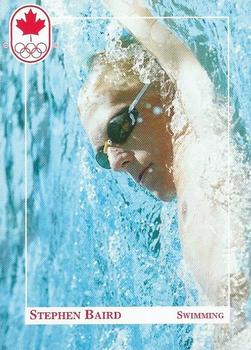 1992 Erin Maxx Summer Olympics Hopefuls #43 Stephen Baird Front