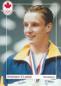 1992 Erin Maxx Summer Olympics Hopefuls #45 Stephen Clarke Front