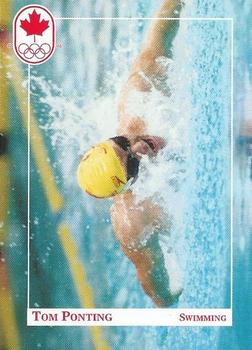 1992 Erin Maxx Summer Olympics Hopefuls #53 Tom Ponting Front