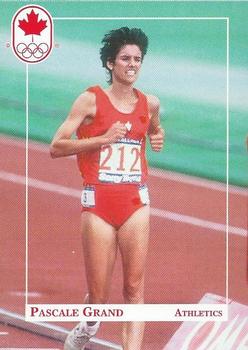 1992 Erin Maxx Summer Olympics Hopefuls #60 Pascale Grand Front
