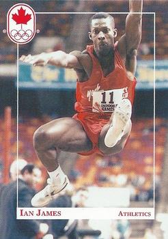 1992 Erin Maxx Summer Olympics Hopefuls #61 Ian James Front