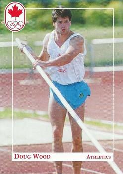 1992 Erin Maxx Summer Olympics Hopefuls #65 Doug Wood Front