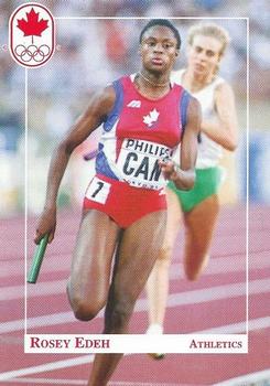 1992 Erin Maxx Summer Olympics Hopefuls #67 Rosey Edeh Front