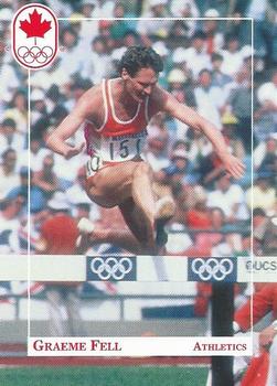 1992 Erin Maxx Summer Olympics Hopefuls #68 Graeme Fell Front