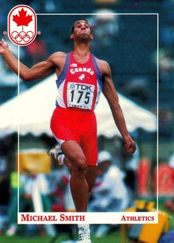 1992 Erin Maxx Summer Olympics Hopefuls #72 Michael Smith Front