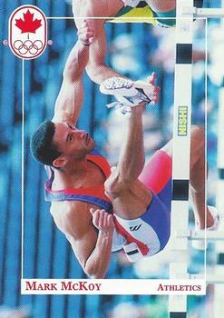 1992 Erin Maxx Summer Olympics Hopefuls #73 Mark McKoy Front