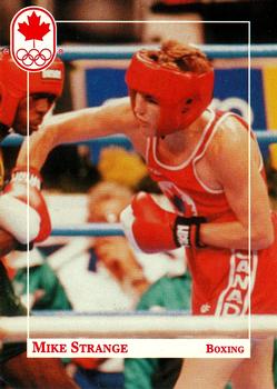 1992 Erin Maxx Summer Olympics Hopefuls #80 Mike Strange Front