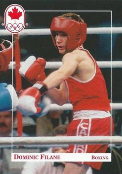 1992 Erin Maxx Summer Olympics Hopefuls #85 Domenic Filane Front