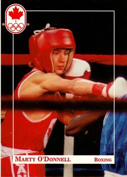 1992 Erin Maxx Summer Olympics Hopefuls #88 Marty O'Donnell Front