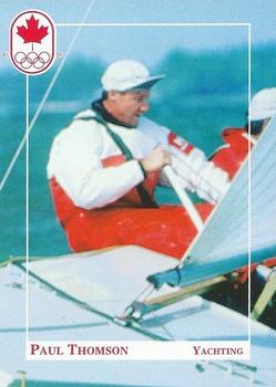 1992 Erin Maxx Summer Olympics Hopefuls #104 Paul Thomson Front
