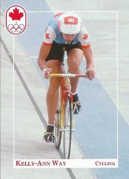 1992 Erin Maxx Summer Olympics Hopefuls #158 Kelly-Ann Way Front