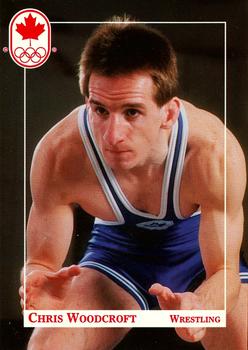 1992 Erin Maxx Summer Olympics Hopefuls #179 Chris Woodcroft Front