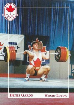 1992 Erin Maxx Summer Olympics Hopefuls #257 Denis Garon Front