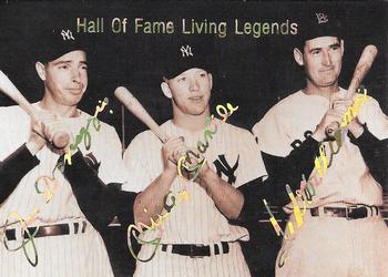 1993-94 Sports Stars USA (unlicensed) #NNO Joe DiMaggio / Mickey Mantle / Ted Williams Front