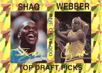 1993-94 Sports Stars USA (unlicensed) #NNO Shaquille O'Neal / Chris Webber Front