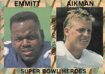 1993-94 Sports Stars USA (unlicensed) #NNO Troy Aikman / Emmitt Smith Front