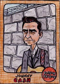 2018 Gummy Arts #24 Johnny Cash Front