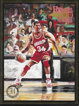 1993-97 Heroes of the Game #8 Hakeem Olajuwon Front